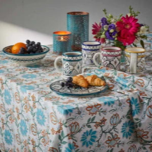 Kamal Lotus Tablecloth